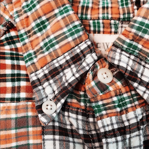 Men’s J Crew Patchwork Shirt. Like New. - Picture 3 of 5